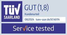 TUEV Service Siegel